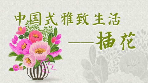 中国式雅致生活——插花